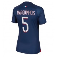 Dámy Fotbalový dres Paris Saint-Germain Marquinhos #5 2023-24 Domácí Krátký Rukáv